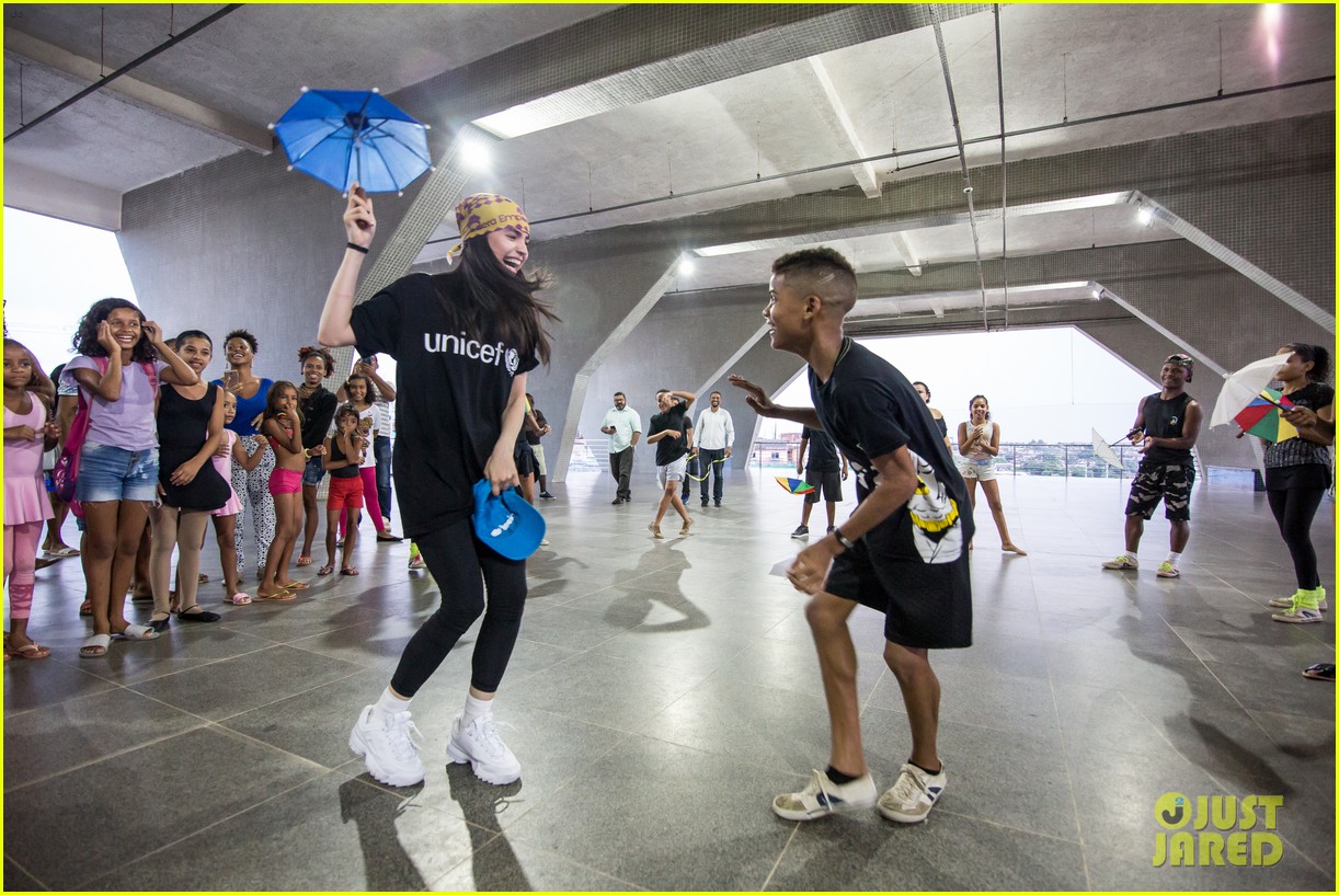 Sofia Carson Visits UNICEF Programming in Brazil with UNICEF USA 16